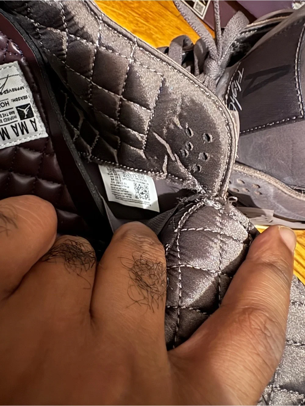 jordan 4 ama maniere size 10.5